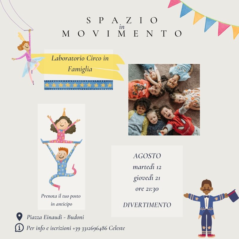 Laboratorio Circo Giocoleria Clownerie Spazio In Movimento