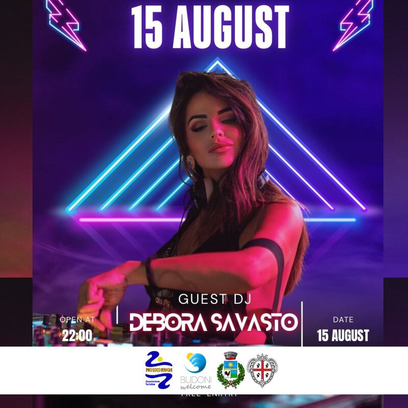 Serata Dj 15 Agosto Budoni