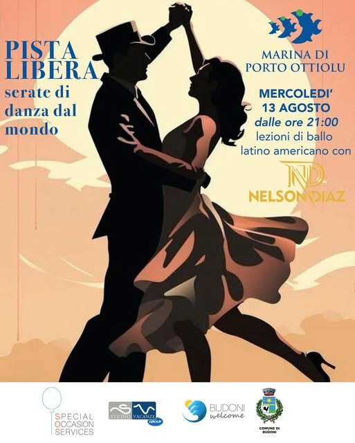 Pista Libera Serate Di Danza Dal Mondo 13 Agosto Porto Ottiolu