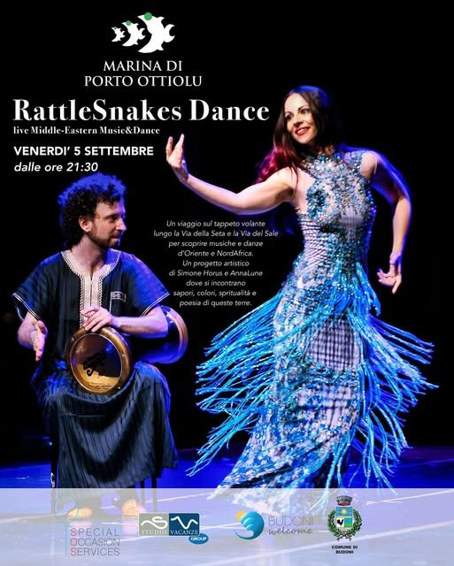 Serata Rattle Snakes Dance Porto Ottiolu 5 Settembre