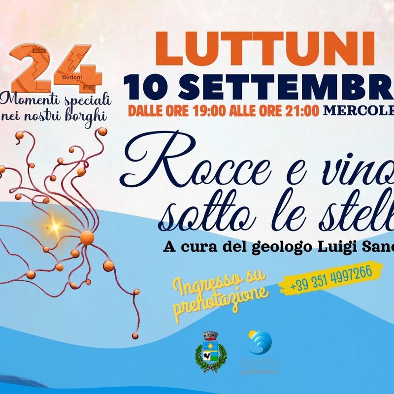 Rassegna Festival 24 Roccia E Vino Sotto Le Stelle Luttuni 10 Settembre