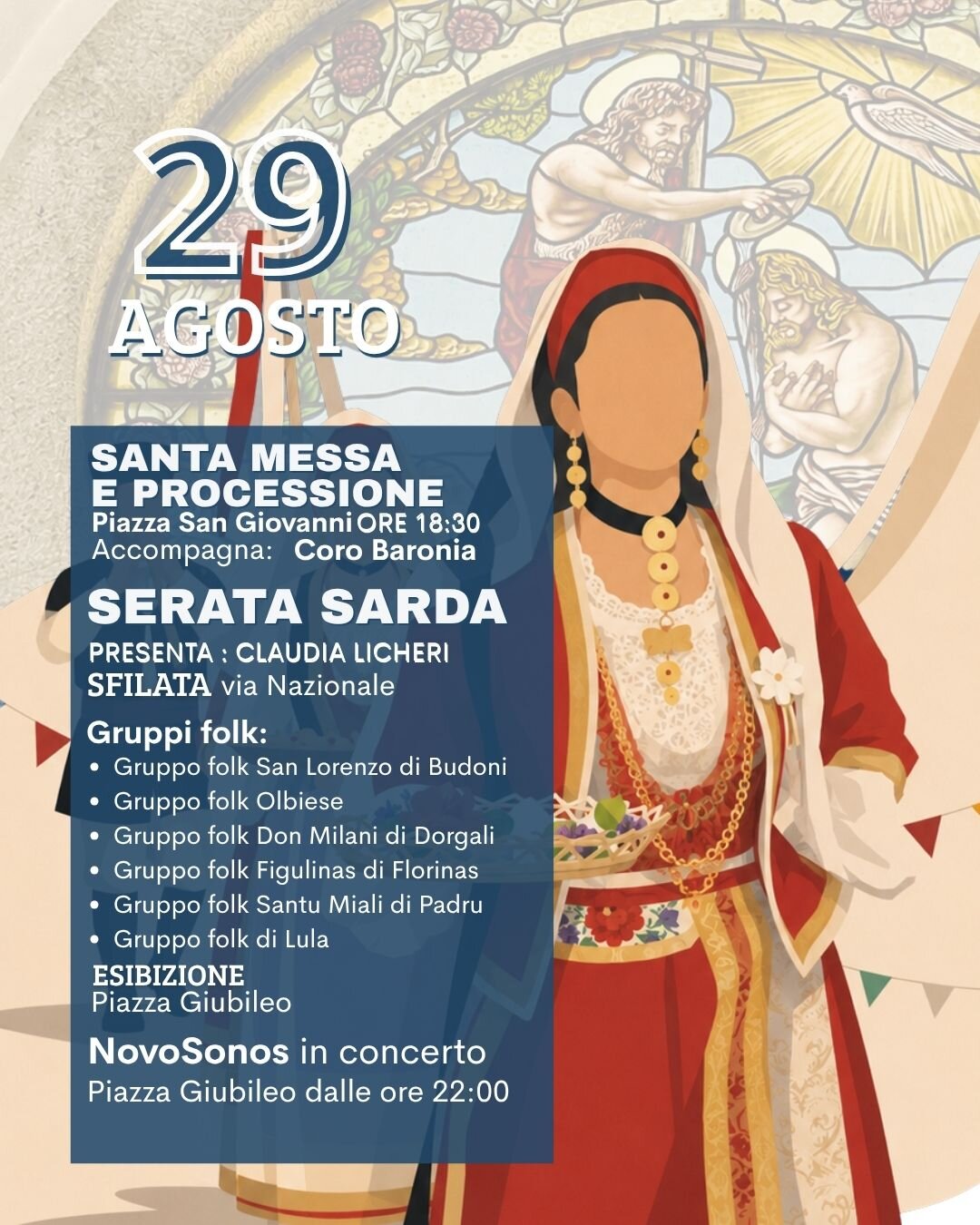 Festa Patronale Di Budoni  -In Onore Di San Giovanni Battista