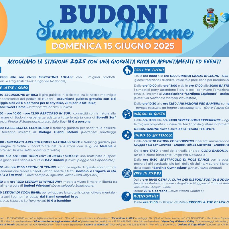 Budoni Summer Welcome 2025