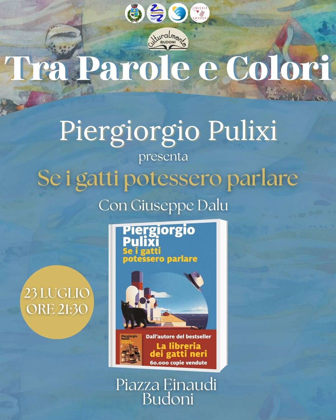 Tra Parole E Colori Serata Con Piergiorgio Pulixi